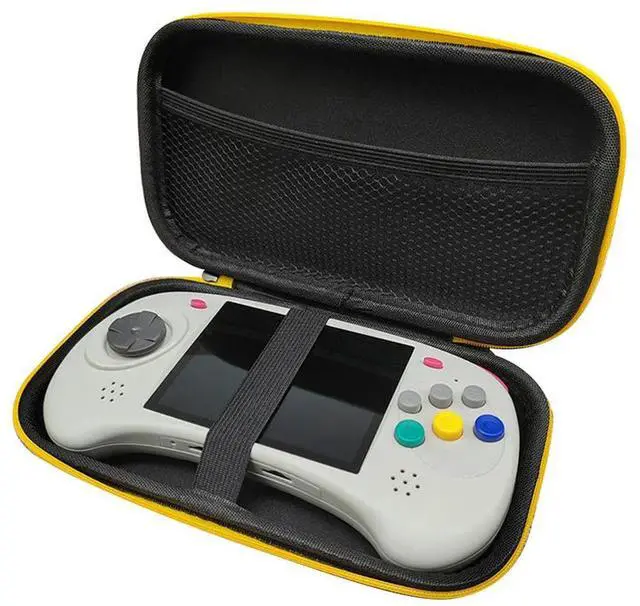 Alt view image 2 of 7 - Carrying Case Bag EVA Hard Carrying Case Anti Scratch with Mesh Pocket Anti-Drop for RG ARC-D RG ARC-S Handheld Game Console
