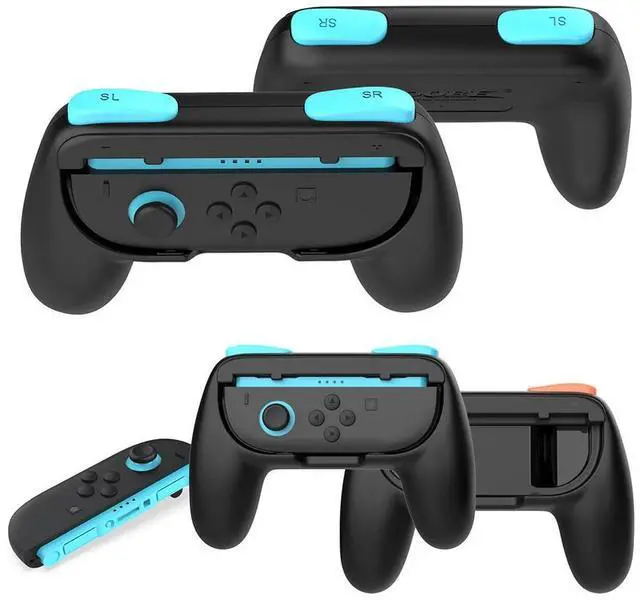 Alt view image 2 of 7 - 2 PCS Hand Grips for Nintendo Switch2 Joy-Con Controller Gamepad Handle Hand Grip ABS Game Controller Bracket Gaming Accessories