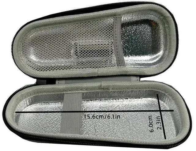 Alt view image 3 of 7 - For Gillette Fusion 5 Razor Hard EVA Travel Case Shockproof Travel Carrying Shaver Case Hard Protective Case Shaver Trimmer Case