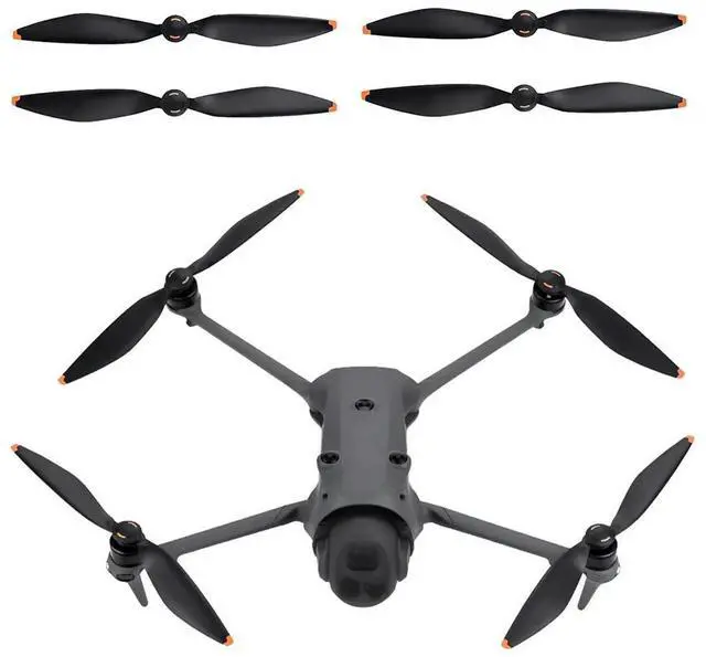 Alt view image 3 of 7 - For Mavic 4 Pro Lightweight PC Propellers Easy Install Props Paddle Blade Low Noise Props Drone Replacement Supplies