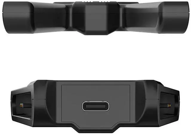 Alt view image 4 of 7 - For NS2 Portable Charging Grip LED Indicator Magnetic Charger Dock Game Controller Charger Left+Right Controller Bracket