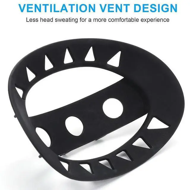Alt view image 3 of 7 - VR Head Strap Pad Enhance Comfort Head Strap Cushion TPU Soft Head Strap Back Pad VR Accessories for Vision Pro Head Strap