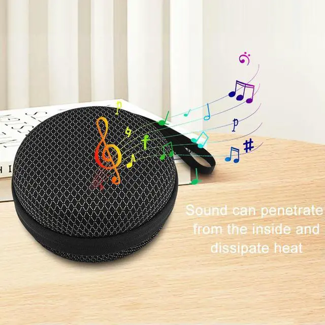 Alt view image 2 of 7 - For Beosound 1/2nd Gen/3rd Gen Portable Audio Carrying Bag with Mesh Bag Outdoor Speaker Case Outdoor Travel Carry Case