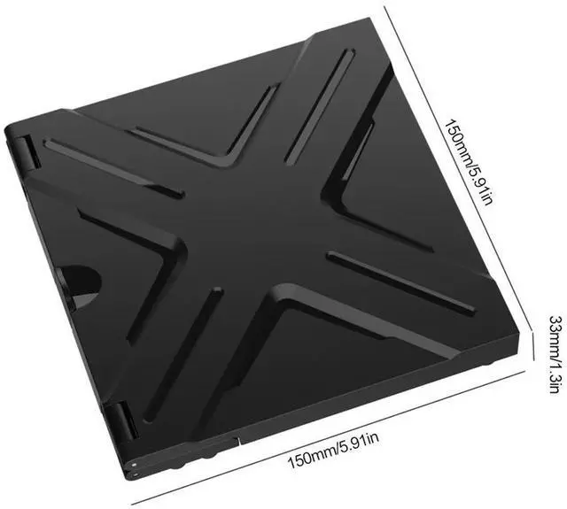 Alt view image 2 of 7 - Cooling Fan Dust Filter Dustproof Cover with Headphone Bracket Rack Dust Filter Accessories for XBOX Series