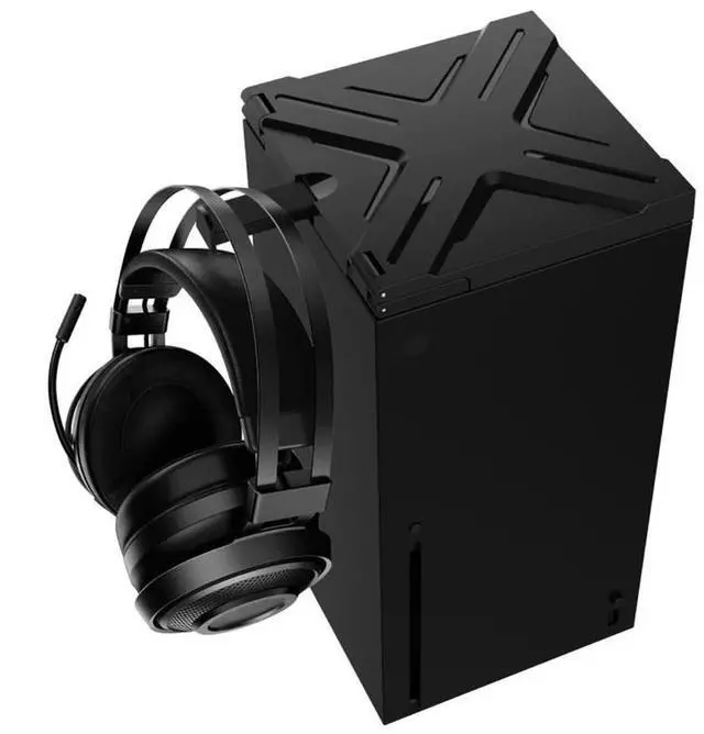 Alt view image 4 of 7 - Cooling Fan Dust Filter Dustproof Cover with Headphone Bracket Rack Dust Filter Accessories for XBOX Series