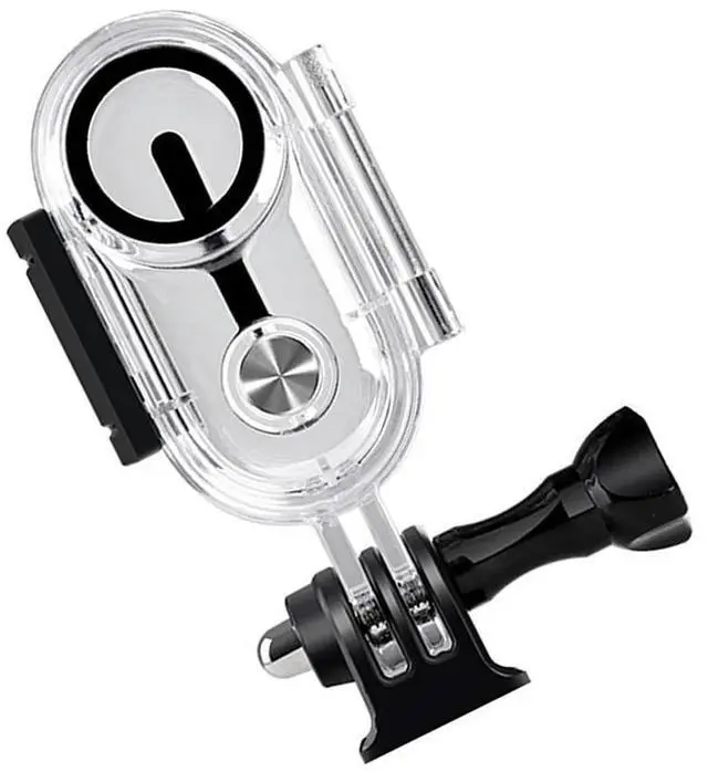 Alt view image 2 of 4 - Camera Protective Housing Case Optical Tempered Glass Action Camera Accessories Transparent Protective Shell for Go3