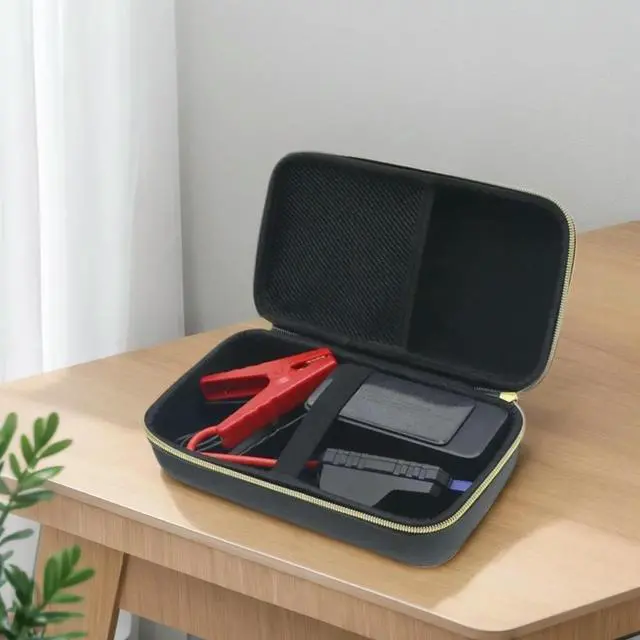 Alt view image 5 of 7 - Emergency Starting Power Bag Wear Resist Hard Power Bank Box Portable Car Jump Starter Box for Outdoor Roadside Emergencies