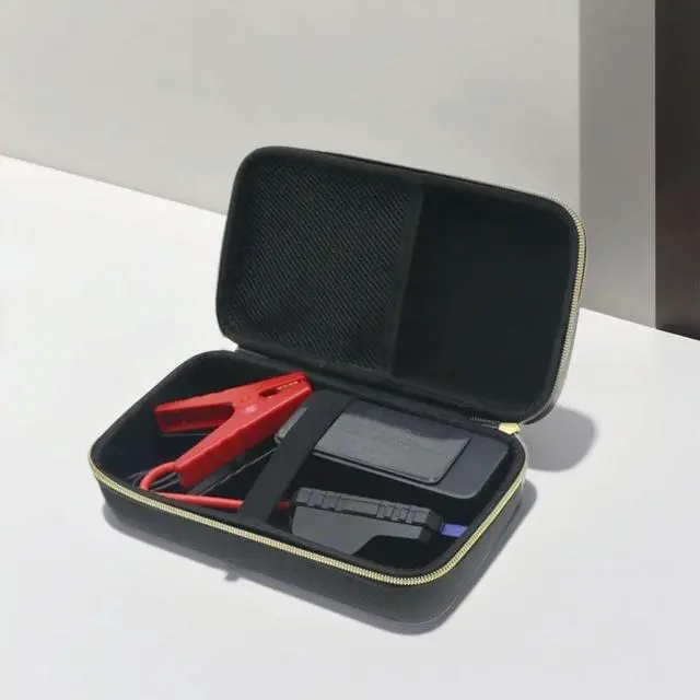 Alt view image 6 of 7 - Emergency Starting Power Bag Wear Resist Hard Power Bank Box Portable Car Jump Starter Box for Outdoor Roadside Emergencies