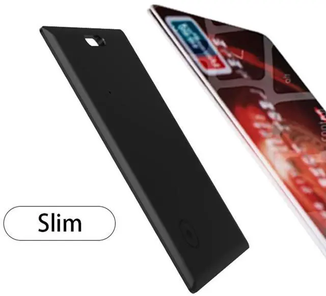 Alt view image 6 of 7 - Thin GPS Item Finder Bluetooth-Compatible Work with Find My GPS Locator with Key Chain Hole for Luggage Tag Purse Passport