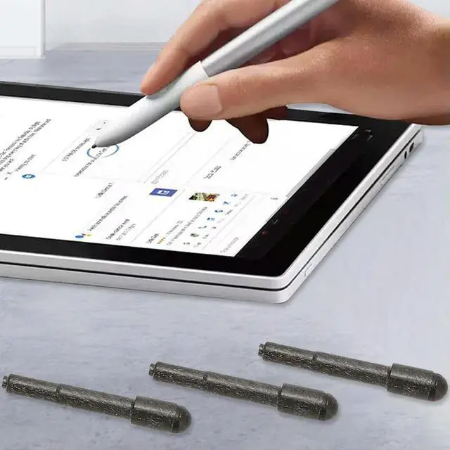 Alt view image 5 of 8 - 3Pcs Replacement Nibs with Clip Touch Pen Nibs High Sensitivity Touch Nib Tips for EliteBook X360 1030 G2 G3 G4 G5 G6 G7 1040