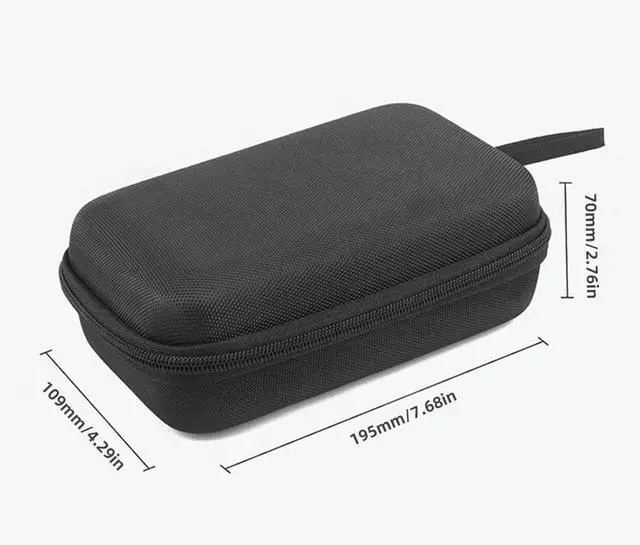 Alt view image 4 of 8 - Hard Carrying Case Waterproof Protective Travel Case Replacement Handbag with Lanyard for Backbone One Mobile Gaming Controller