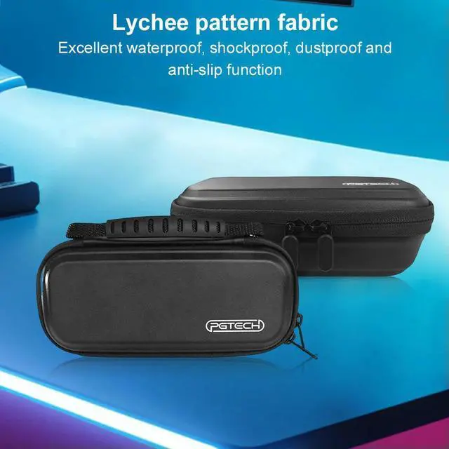 Alt view image 3 of 8 - NS2 Camera Bag PU Leather Portable Carrying Case Waterproof Hard Shell Box for Outdoor NS2 Organizer Bag