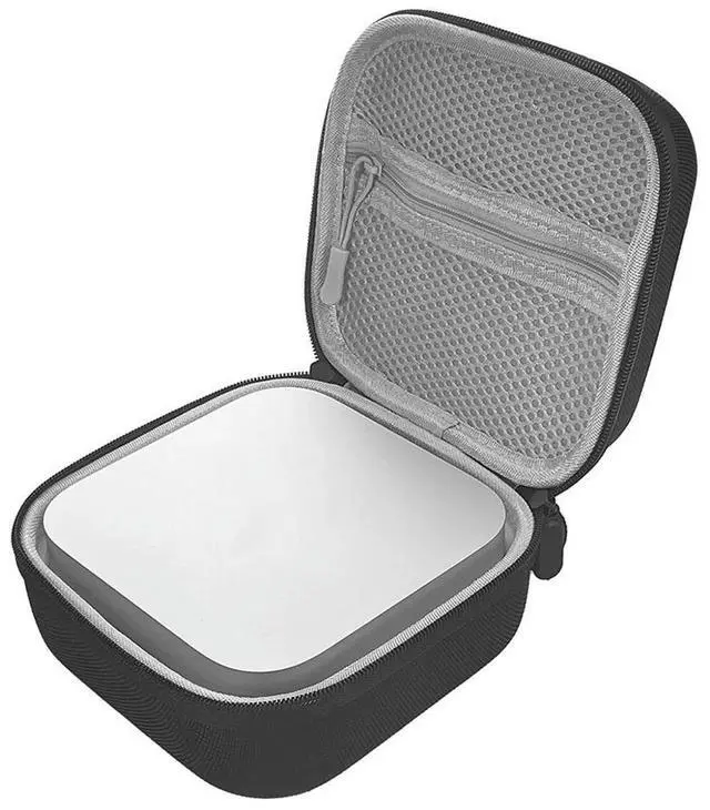 Alt view image 2 of 8 - Hard Carrying Case Shockproof Protective Case with Mesh Pocket Carrying Bag Portable Case for 2024 Mini M4/M4 Pro Chip