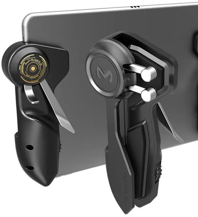 Alt view image 4 of 7 - Portable Triggers Gamepad Dustproof Portable Carrying Tablet Gaming Button Decor for AKpad6K PUBG Controller Joystick