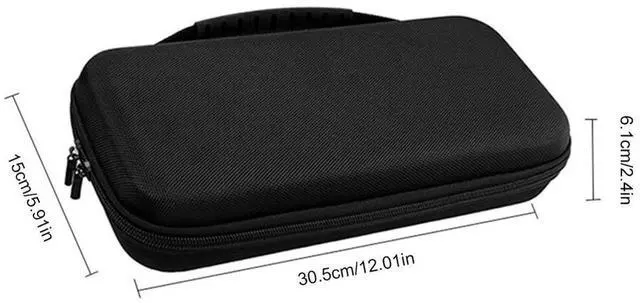 Alt view image 4 of 7 - EVA Travel Protective Case Waterproof Portable Bag Anti-scratch Travel Carry Bag Shockproof for Rog Ally X/Rog Ally