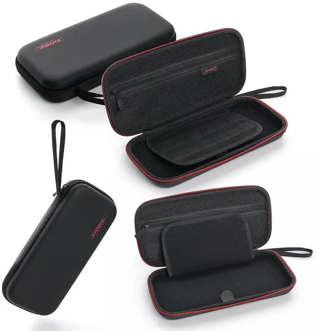 Alt view image 2 of 7 - EVA Carrying Case W/ Mesh Pockets Portable Bag with 8-Bit Game Cartridge Box Game Conslole Case for Switch 2 NS2