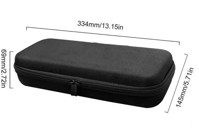 Alt view image 4 of 7 - Carrying Bag Shockproof Travel Case Anti Scratch Protective Bag with Mesh Pocket for Portal Console