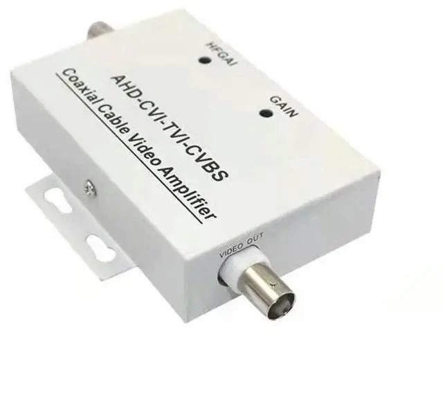 Alt view image 2 of 6 - Coaxial Cable BNC Video Amplifier Booster 1 Channel Coaxial Cable Video Amplifier BNC AMP Extender Booster CCTV
