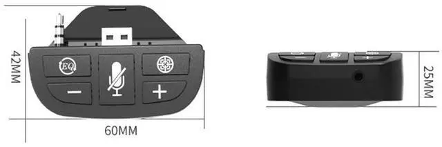 Alt view image 2 of 4 - Wireless Controller Stereo Headset Adapter for Xbox One S/X/XSX/XSS/ELITE/ELITE2