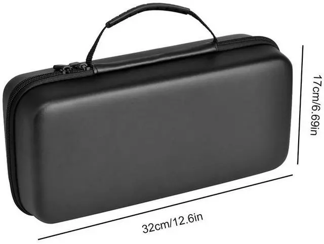 Alt view image 4 of 4 - Hard Shell Case for Legion Go S Handheld Game Console Anti-Drop Travel Case with Mesh Pocket Portable Bag