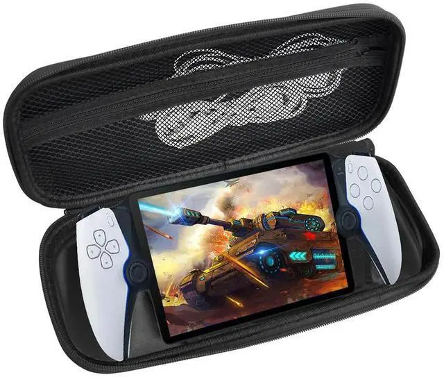 Alt view image 2 of 7 - Travel Carrying Case Anti-Scratch Hard Carrying Case Shockproof Protective Bag Built-in Stand Design for Portal
