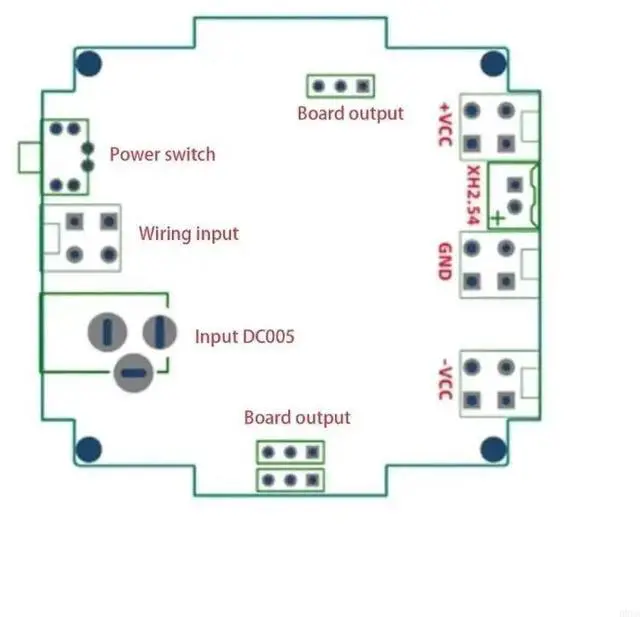 Alt view image 4 of 4 - TPS5430 Double Output Power Module Adjustable 5V & 12V Switching Regulator High Efficiency Power Converter Module