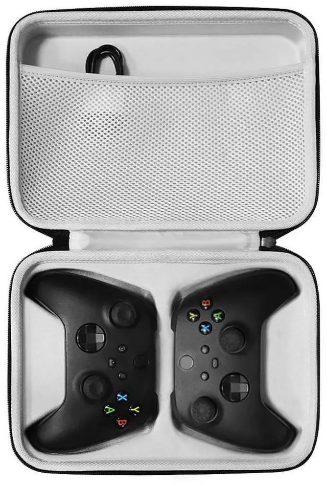 Alt view image 4 of 7 - Game Controller Protective Cover Bag Nylon Dustproof Scratchproof Lightweight Shockproof for 4/5 for Switch Pro/Xbox