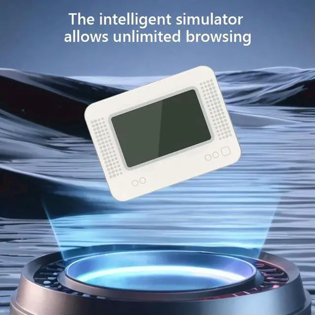 Alt view image 3 of 4 - Rechargeable NFC Pixl Infinite Card LCD Screen ligent Emulator Allmiibo Swipe Induction Burner Game Console Accesories