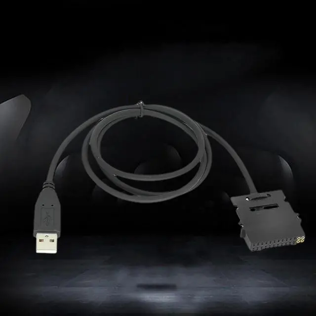 Alt view image 2 of 7 - Radio Programming Cable for XPR5550 XPR8300 XPR4300 DGM6100 DGR6175 DM4401 DM3601 Walkie Talkie Accessories