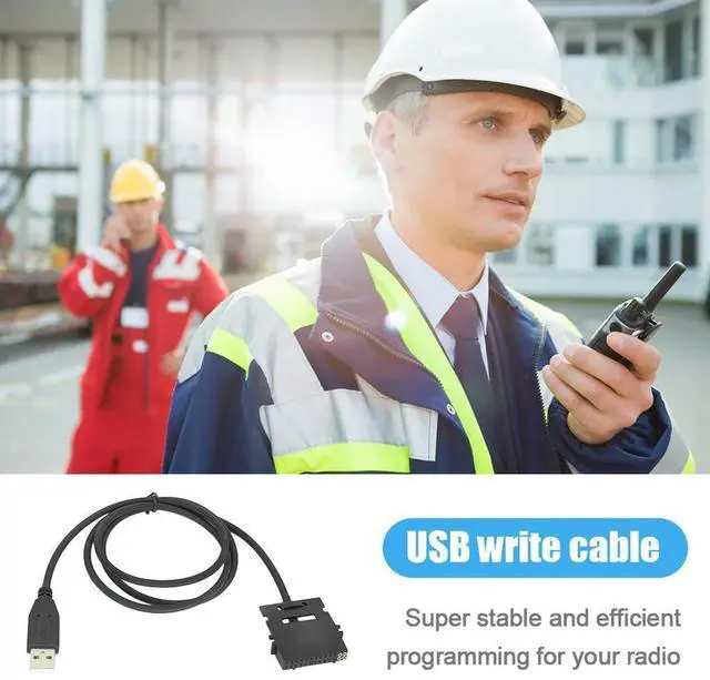 Alt view image 3 of 7 - Radio Programming Cable for XPR5550 XPR8300 XPR4300 DGM6100 DGR6175 DM4401 DM3601 Walkie Talkie Accessories