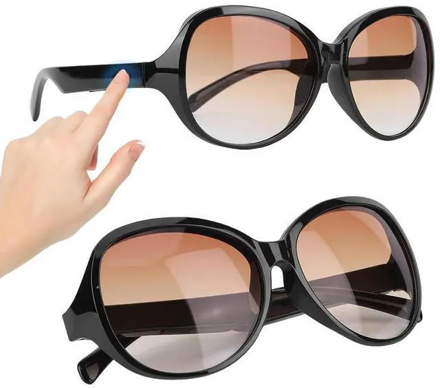 Alt view image 2 of 7 - 144 Languages Glasses Translator UV Protection Translation Glasses Waterproof Sunglasses Glasses for Android and iOS