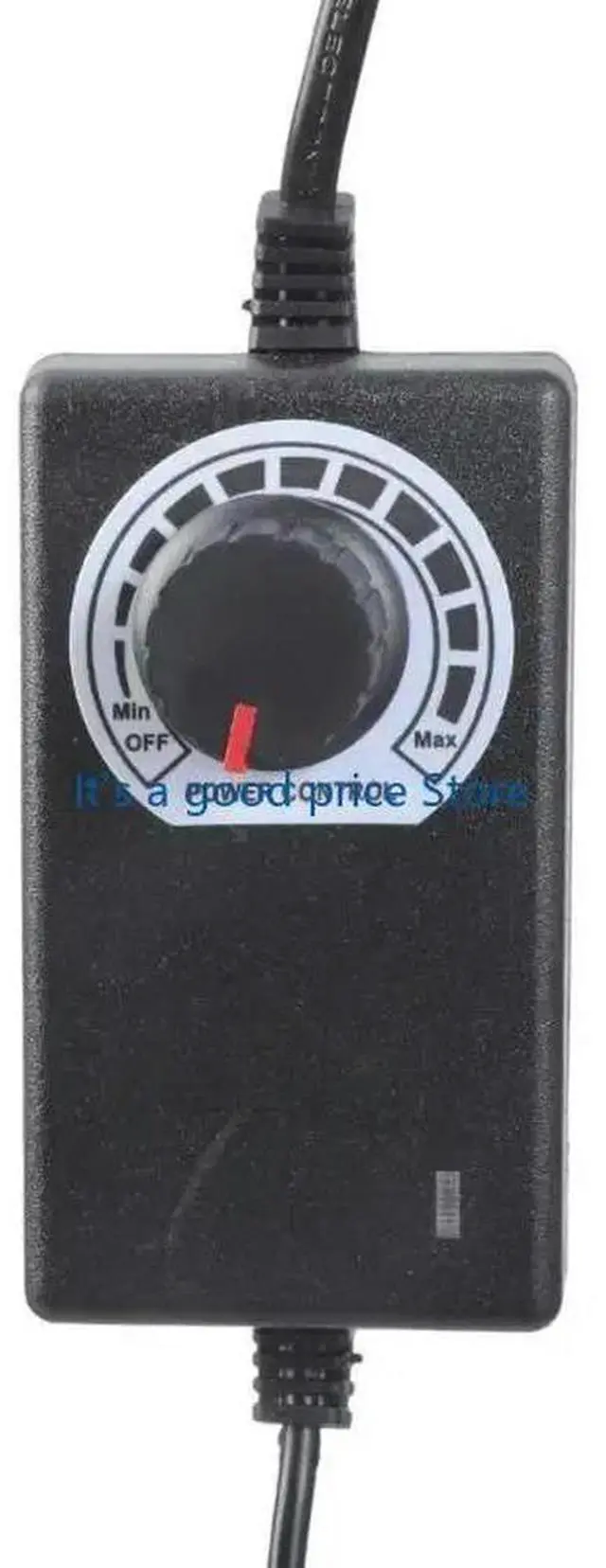 Alt view image 4 of 7 - 180mm Double Ball Bearing 12V Cooling Fan 5.5x2.1mm High Airflows Adjustment For PC Case Server Cabinet Ventilation Fan