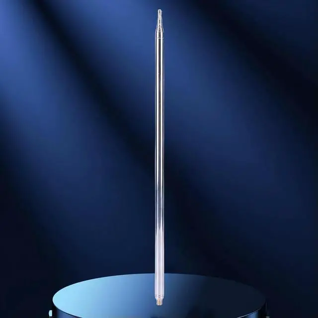 Alt view image 3 of 7 - 5.6M Stainless Steel Telescopic Whips M10 Thread Replacement Antenna Aerial DIY for HF Radio V Antenna GP Antenna Yagi Antenna