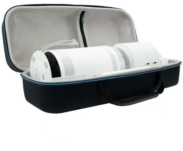 Alt view image 3 of 7 - Carrying Case Multifunctional Travel Carrying Case Dustproof Projector Carrying Case Thickened Mesh Bag for TheFreestyle