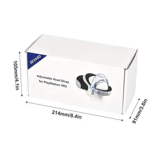 Alt view image 2 of 8 - Comfort Headband Breathable Adjustable Head Strap Decompression Head Strap Enhanced Support for PS VR2 Headset Accessories