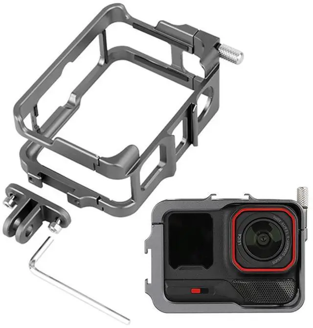 Alt view image 3 of 8 - Aluminum Frame Cage with Cold Shoe l Protective Case Camera Cage for Ace Pro 2 for Ace/Ace Pro