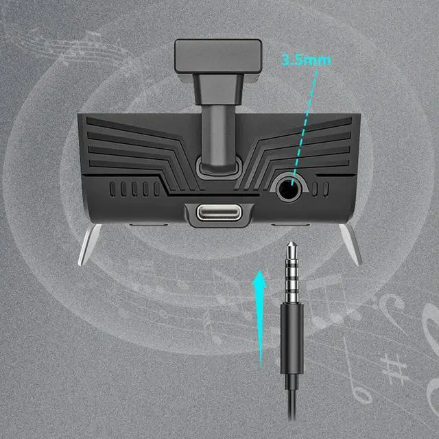 Alt view image 4 of 7 - Controller Paddles Keys Replacement Gamepad Extended Buttons with 3.5MM Headphone Jack for Xbox One/XBOX Series X/S Controller