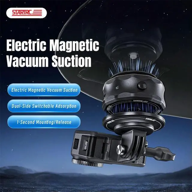 Alt view image 2 of 7 - Magnetic Camera Mount Stand Rust Proof Strong Suction Camera Adapter Clamp Wear Resist for Sports Camera Expansion Accessories