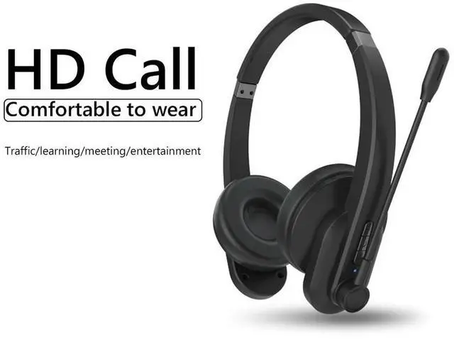 Alt view image 2 of 7 - Call Center Headset MIC Service Headphone for Cordless Telephone Headset Centre/Traffic/Computer Headphone