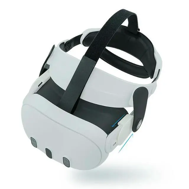 Alt view image 2 of 8 - Adjustable VR Lightweight Replacement Head Strap Reduce Pressure Virtual HeadWear Balance Gravity for Quest 3 VR Headset