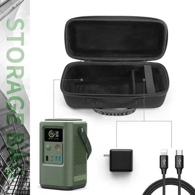 Alt view image 4 of 7 - Carrying Case Waterproof Travel Protective Case EVA Shockproof Bag for Anker 548 Power Bank(PowerCore Reserve 192Wh)