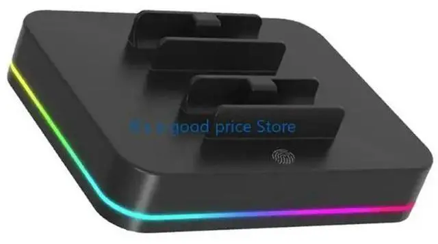 Main image of 4 in 1 Charging Dock Station for NS2 Small Controllers ligent Protections Feature Ambient Lighting Design