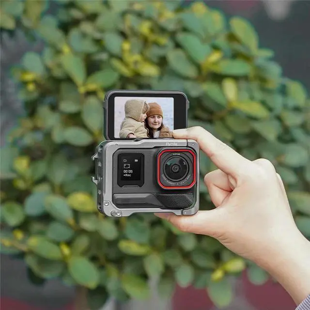 Alt view image 2 of 7 - Aluminum Alloy Cage with Cold Shoe Protective Frame Housing Shell Quick Release Housing Cage for Ace Pro/Ace Pro 2