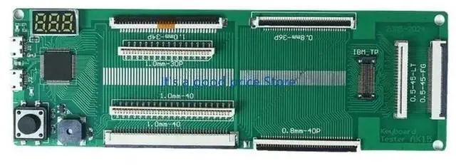 Alt view image 2 of 7 - AK15 USB Keyboard Testing Equipment AK15 Laptop Keyboard Tester With LED Display And Broad Compatibility