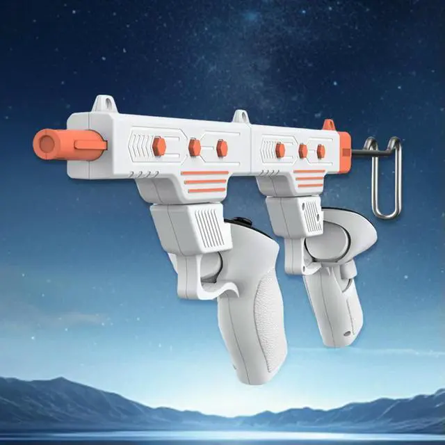 Main image of VR Gunstock VR Shooting Game Accessories VR Controller Stock Rifle Adapter Controller Grips for Quest 3/3S