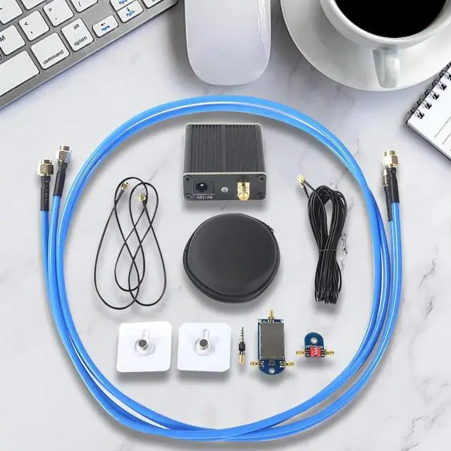 Alt view image 4 of 7 - Active Small Magnetic Loop Antenna Wideband 50K-500MHz Portable Magnetic Loop Antenna HF AM FM VHF UHF SDR Receiver Radio