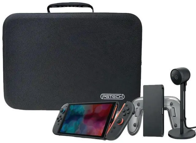 Alt view image 3 of 7 - EVA Portable Bag Anti-Scratch Handheld Game Console Case Hard Shell Bag for Switch 2 Game Console