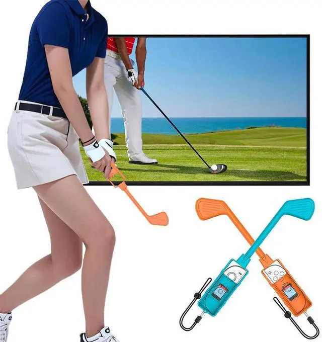 Alt view image 2 of 7 - 10 IN 1 Family Accessories Kit for Nintendo for Switch 2 Joy-Con Tennis Racket Golf Club Armband Leg Strap Game Controller Grip