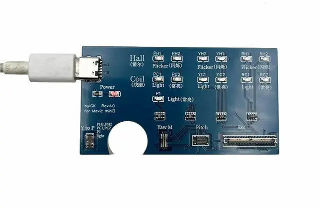 Alt view image 4 of 7 - Gimbal Motor Test Tool for Mini 3 Pro Yaw Roll Pitch Motor Empty Gimbal Test Device