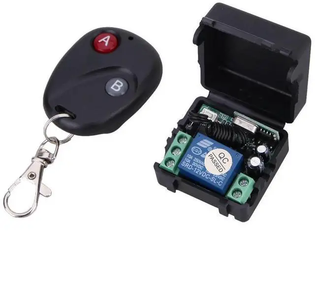 Alt view image 4 of 7 - Wireless Remote Control Switch DC12V 10A 433MHz Transmitter with Receiver